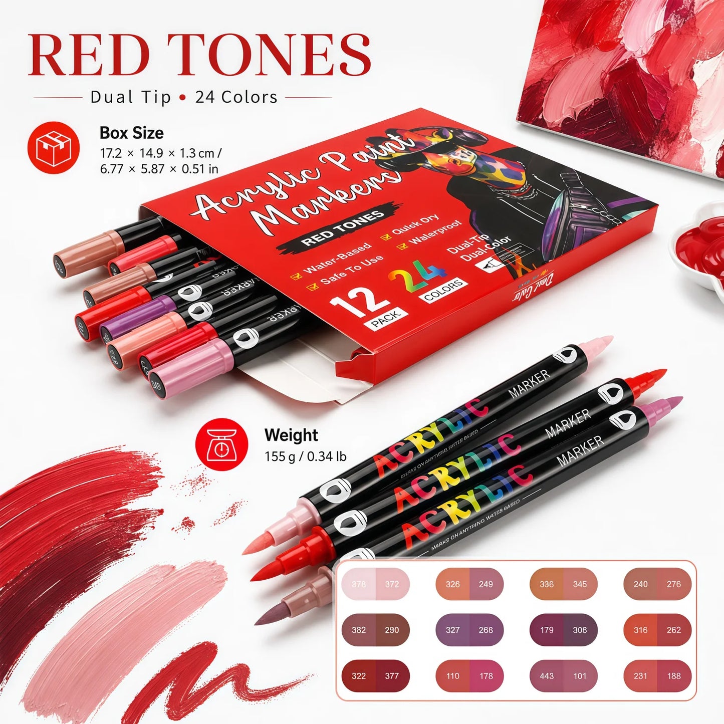 Pomegranate Set | 24 Dual Colors