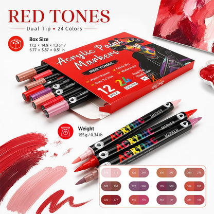 Pomegranate Set | 24 Dual Colors