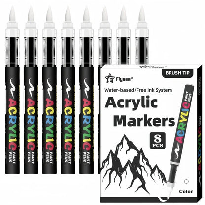 Omzieh Acrylic Paint Pens - Set of 8