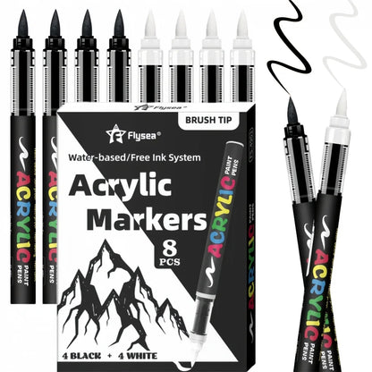 Omzieh Acrylic Paint Pens - Set of 8