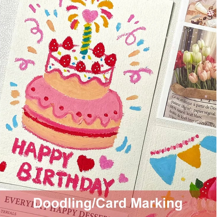 Omzieh 3D Acrylic Gel Pens — Add Texture & Detail