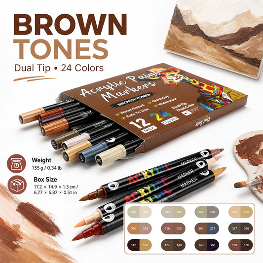 Cedarwood Set | 24 Dual Colors